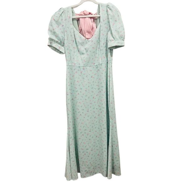 Olivia Rubin light blue pink sequin daphne dress size 6 - Picture 7 of 9